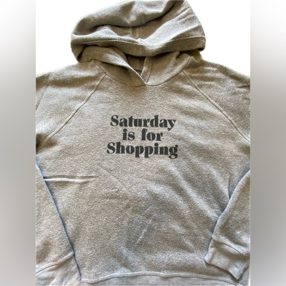 Project Social T  - Sunday is for Snuggling/Saturday is for Shopping hoodie - Picture 6 of 7